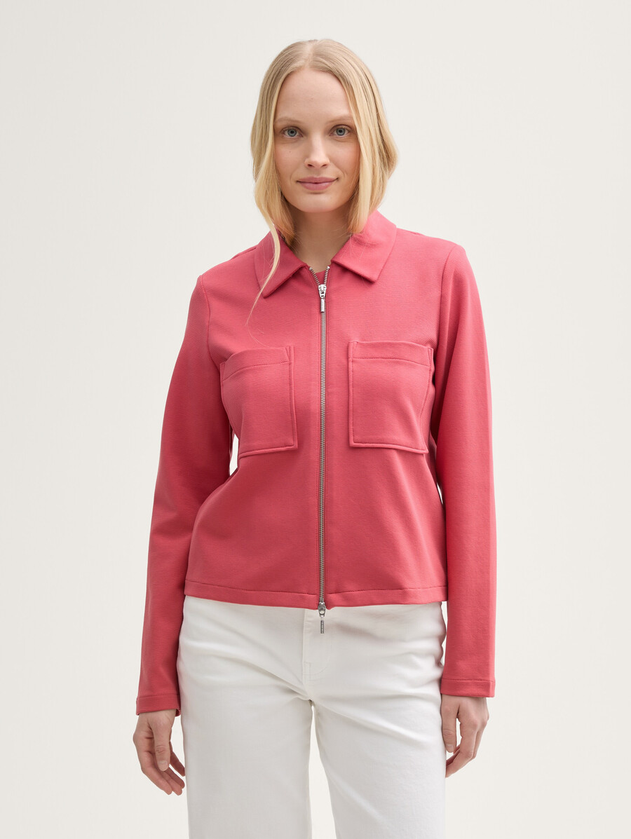 veste à poches poitrine