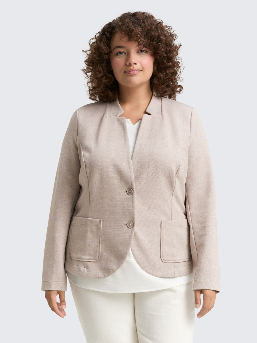 blazer cintré grande taille