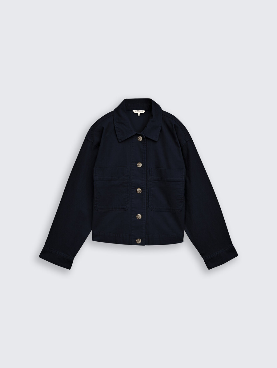 veste en velours côtelé oversize