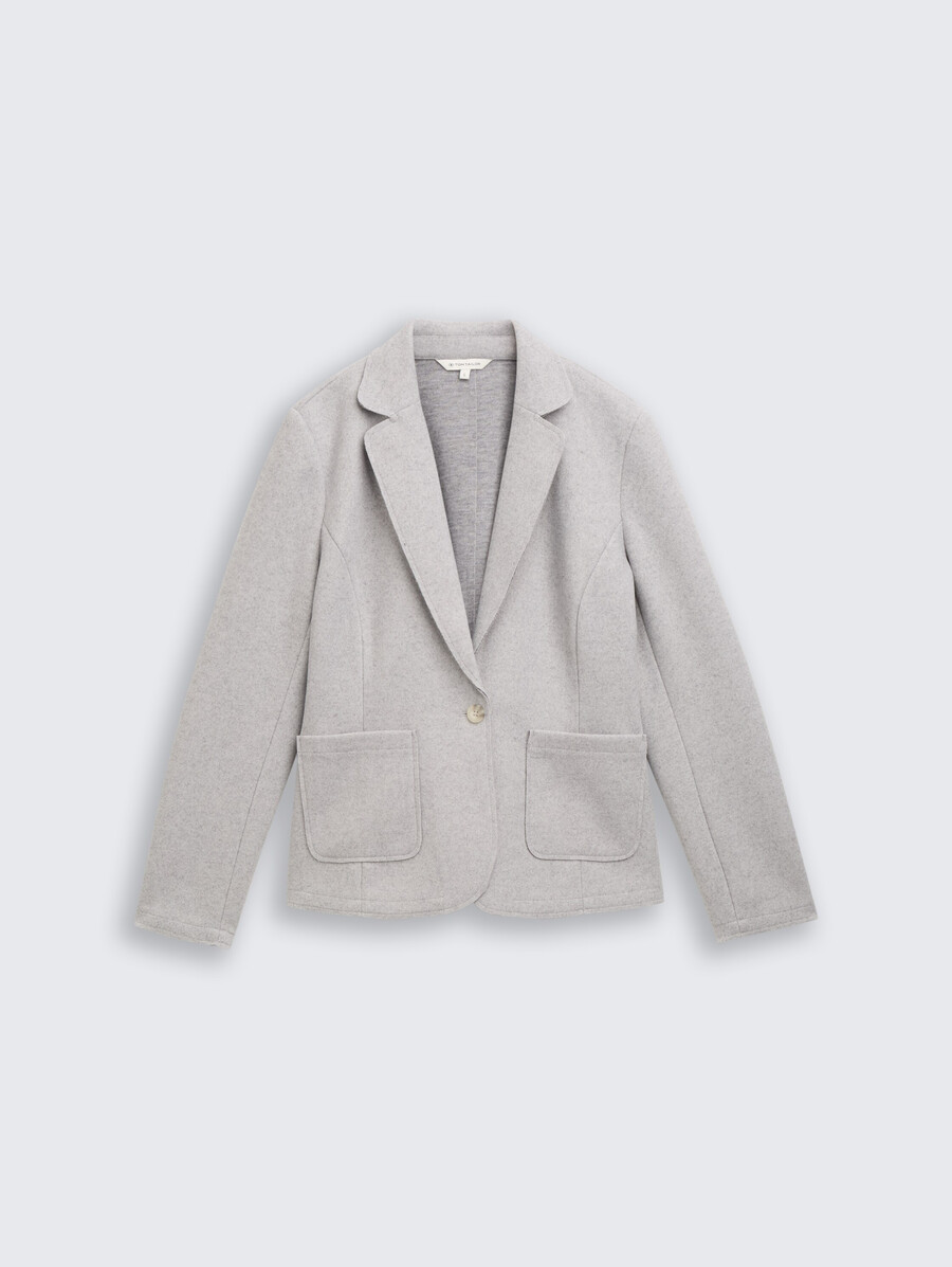 blazer slim à laspect chiné