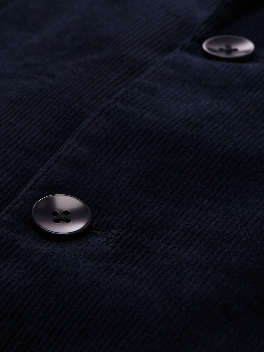 veste en velours côtelé 2 en 1 avec insert amovible
