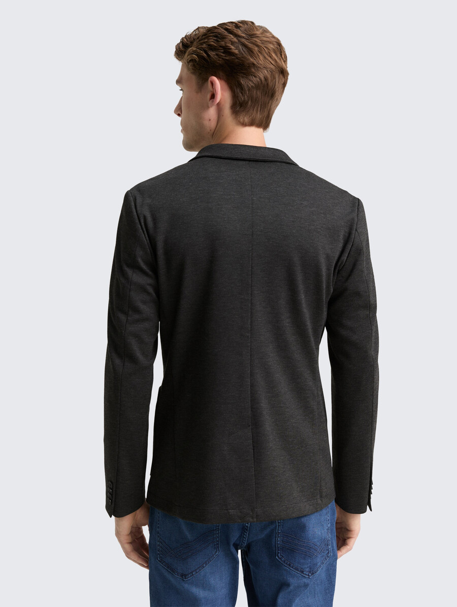 veste en piqué coupe classique