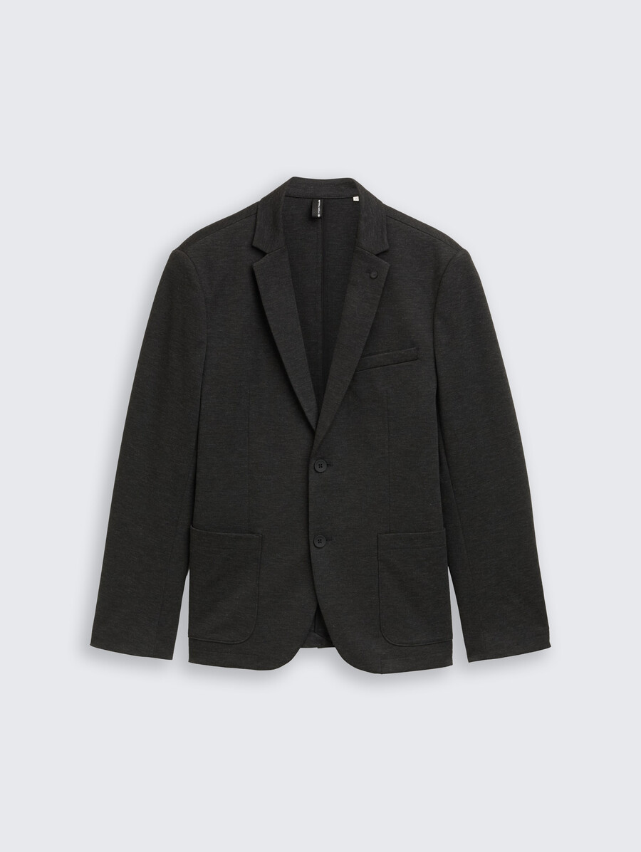 veste en piqué coupe classique