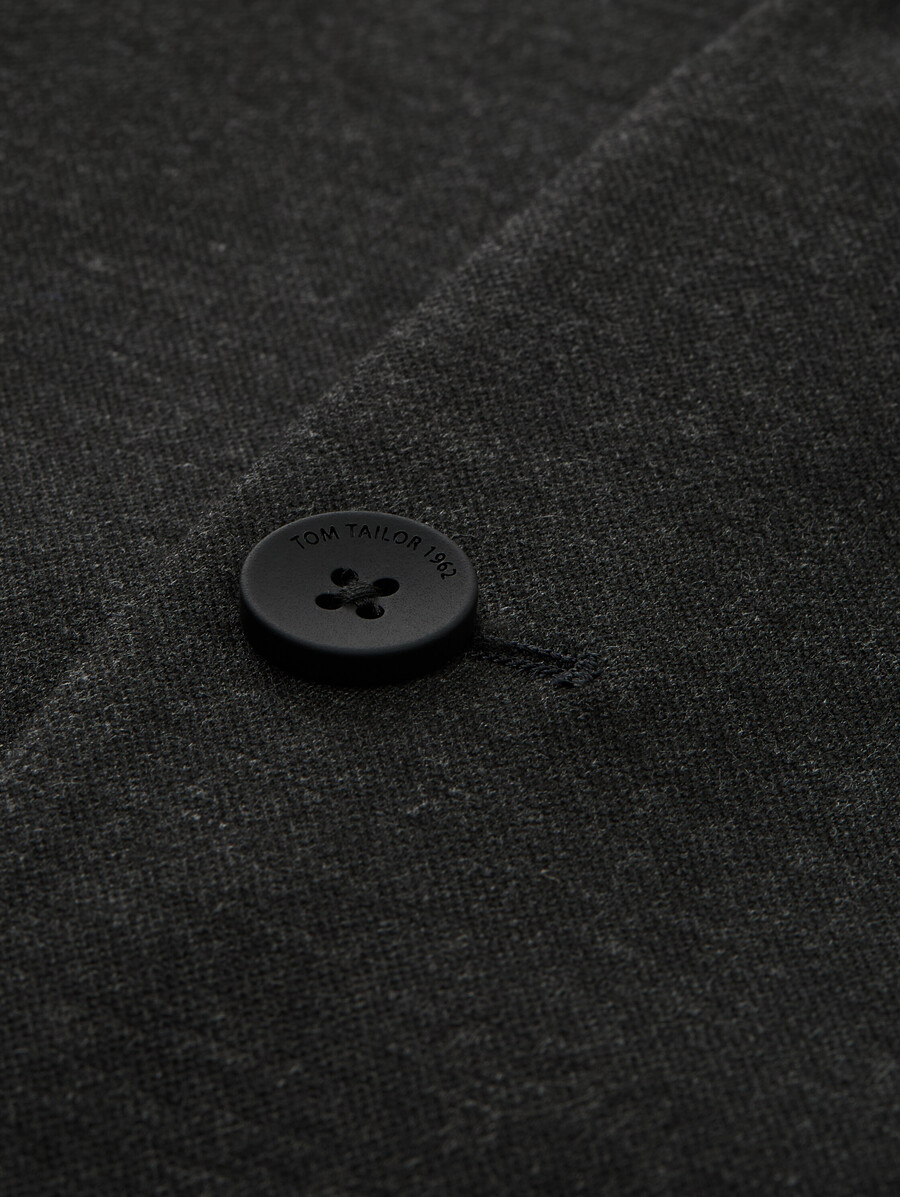 veste en piqué coupe classique