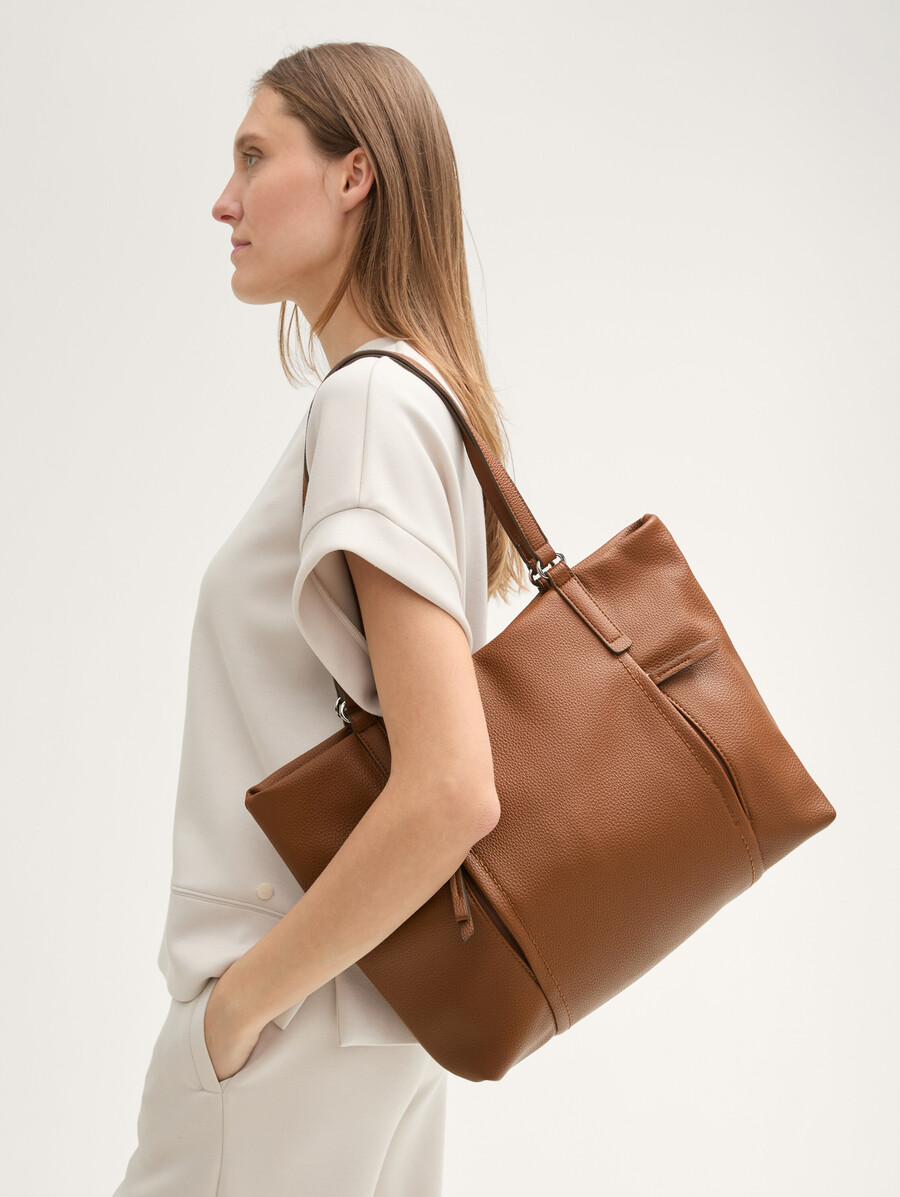 sac cabas ttbeca l avec détails de fermeture éclair