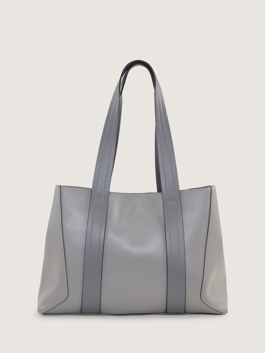 sac cabas ttmanola l avec poignées de couleur contrastée
