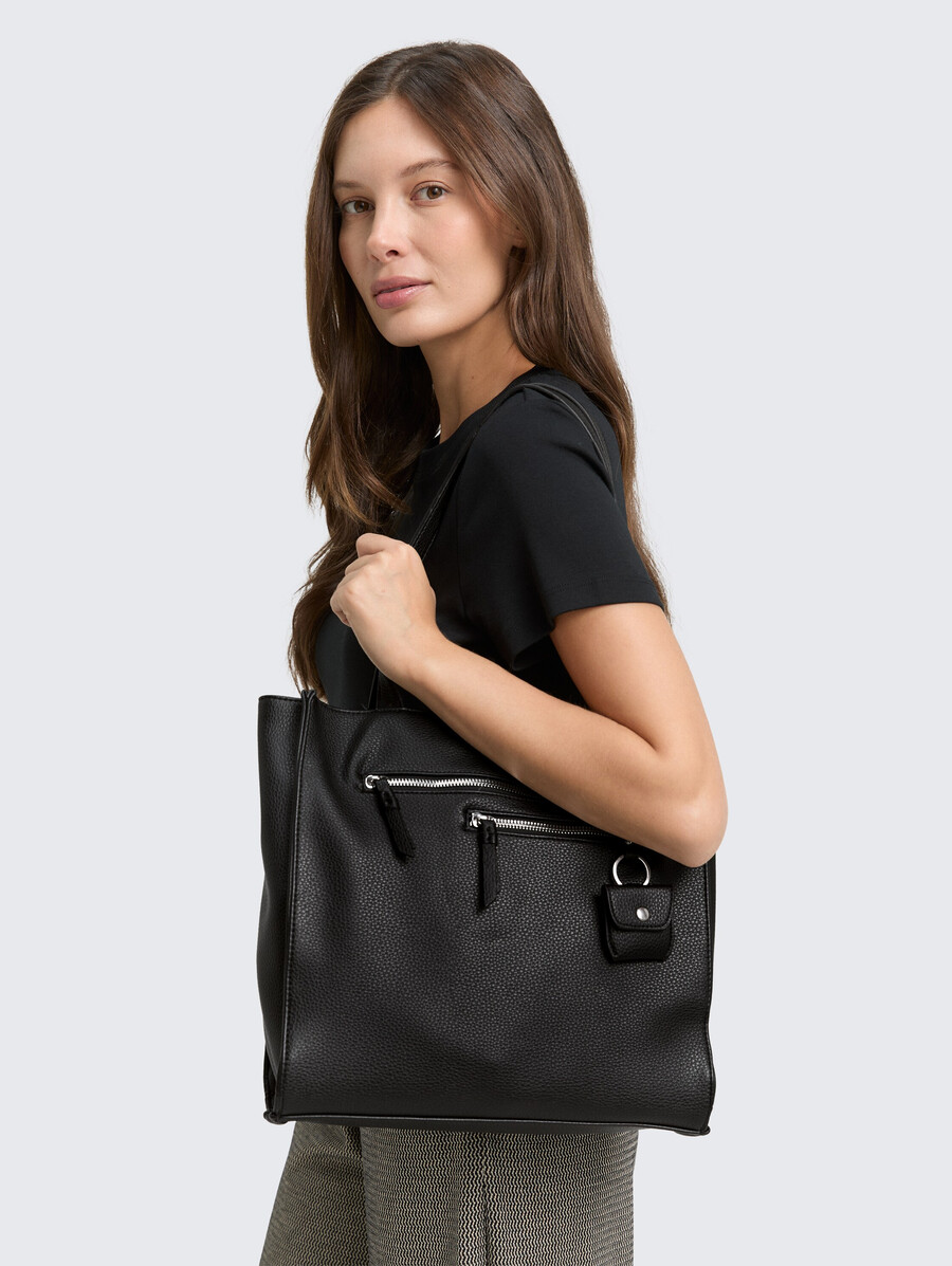 sac cabas ttwinona m avec détails de fermeture éclair