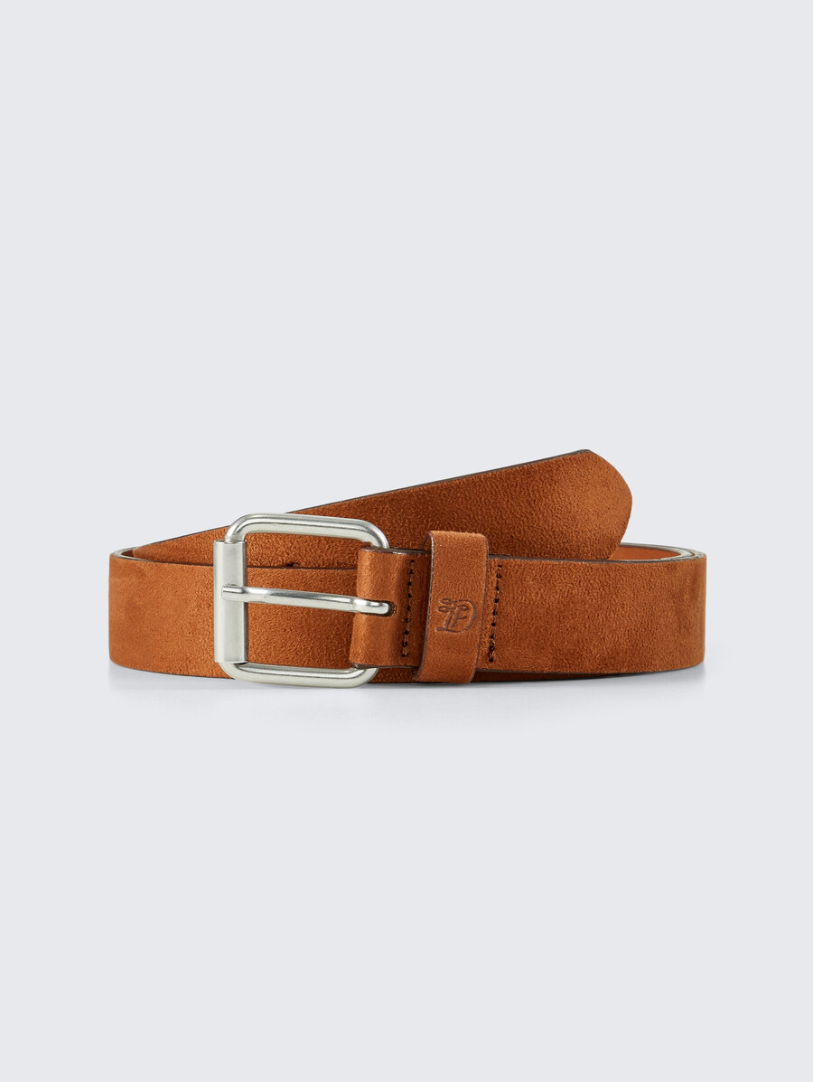 ceinture ttdolly en cuir suédé avec boucle ardillon carrée