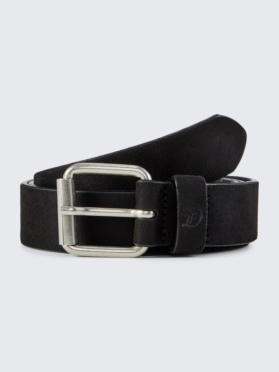 ceinture ttdolly en cuir suédé avec boucle ardillon carrée
