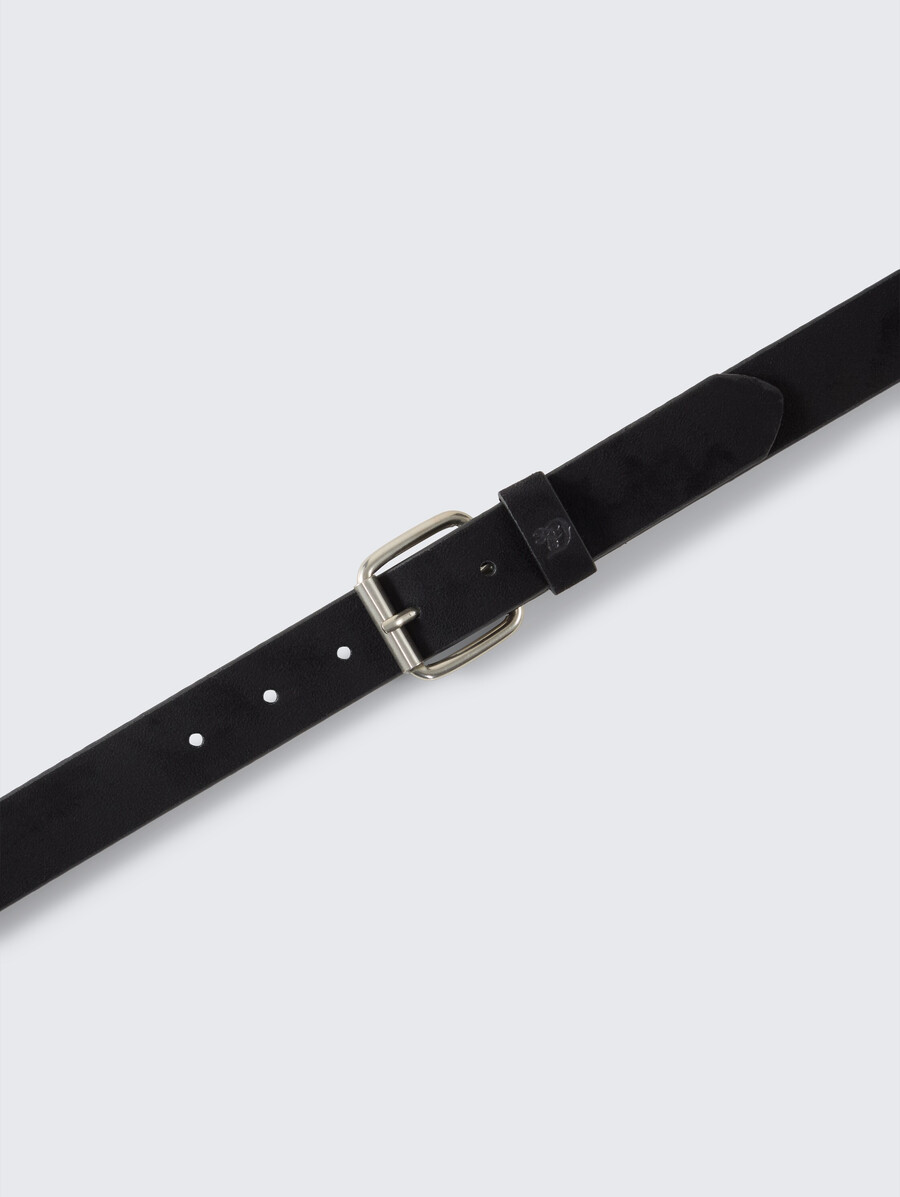 ceinture ttdolly en cuir suédé avec boucle ardillon carrée