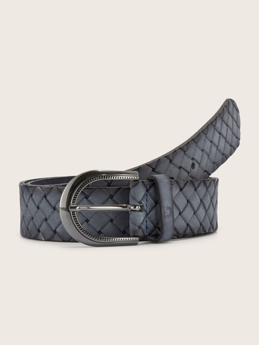 ceinture en cuir tressé ttmartha