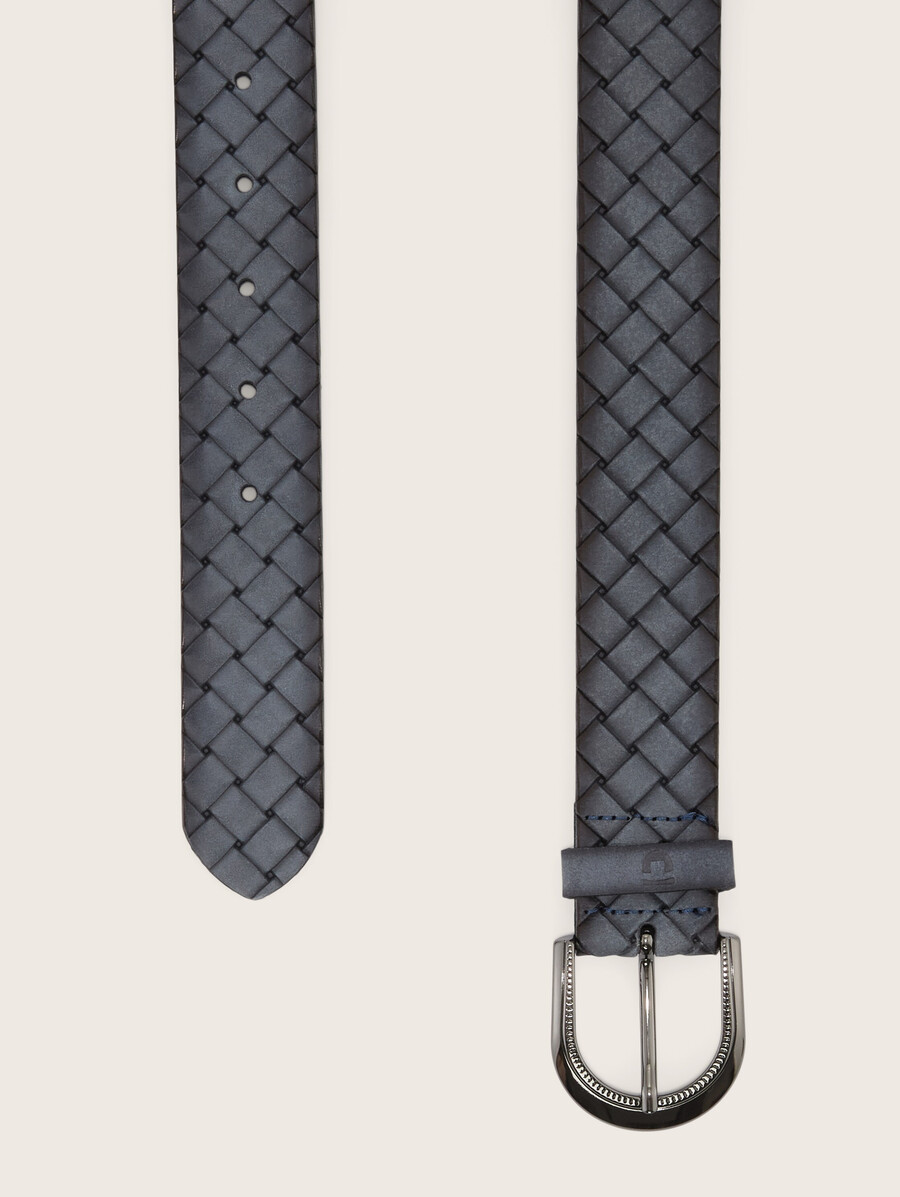 ceinture en cuir tressé ttmartha
