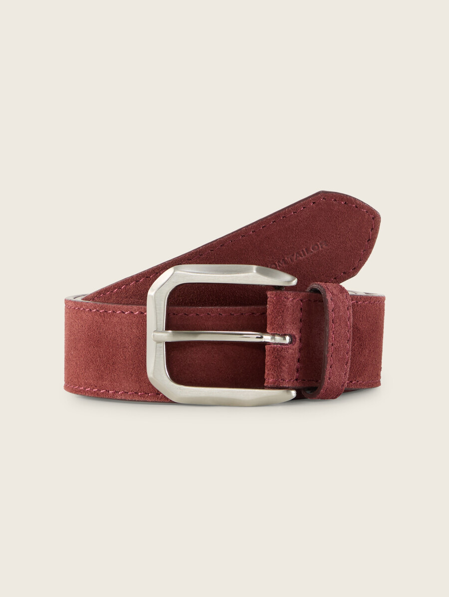 ceinture en daim ttalison avec boucle ardillon carrée