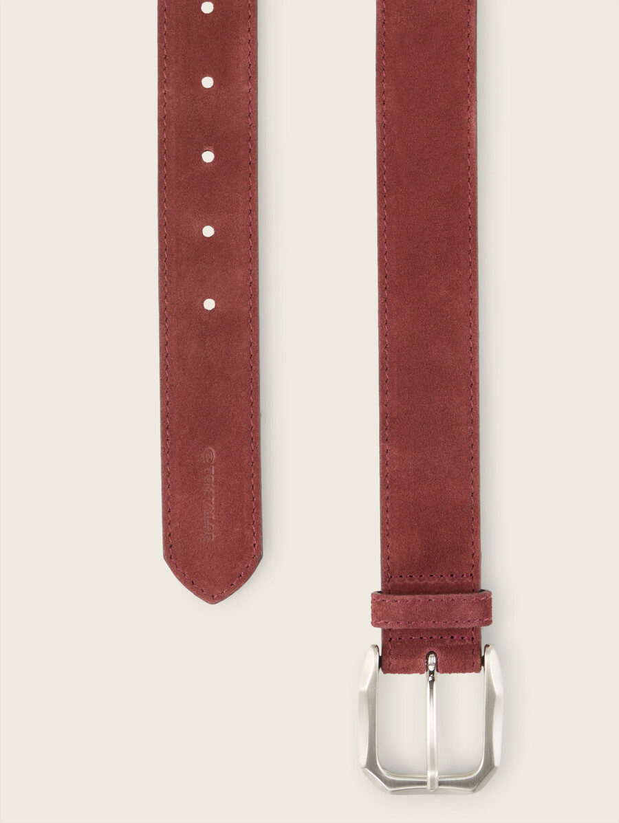 ceinture en daim ttalison avec boucle ardillon carrée