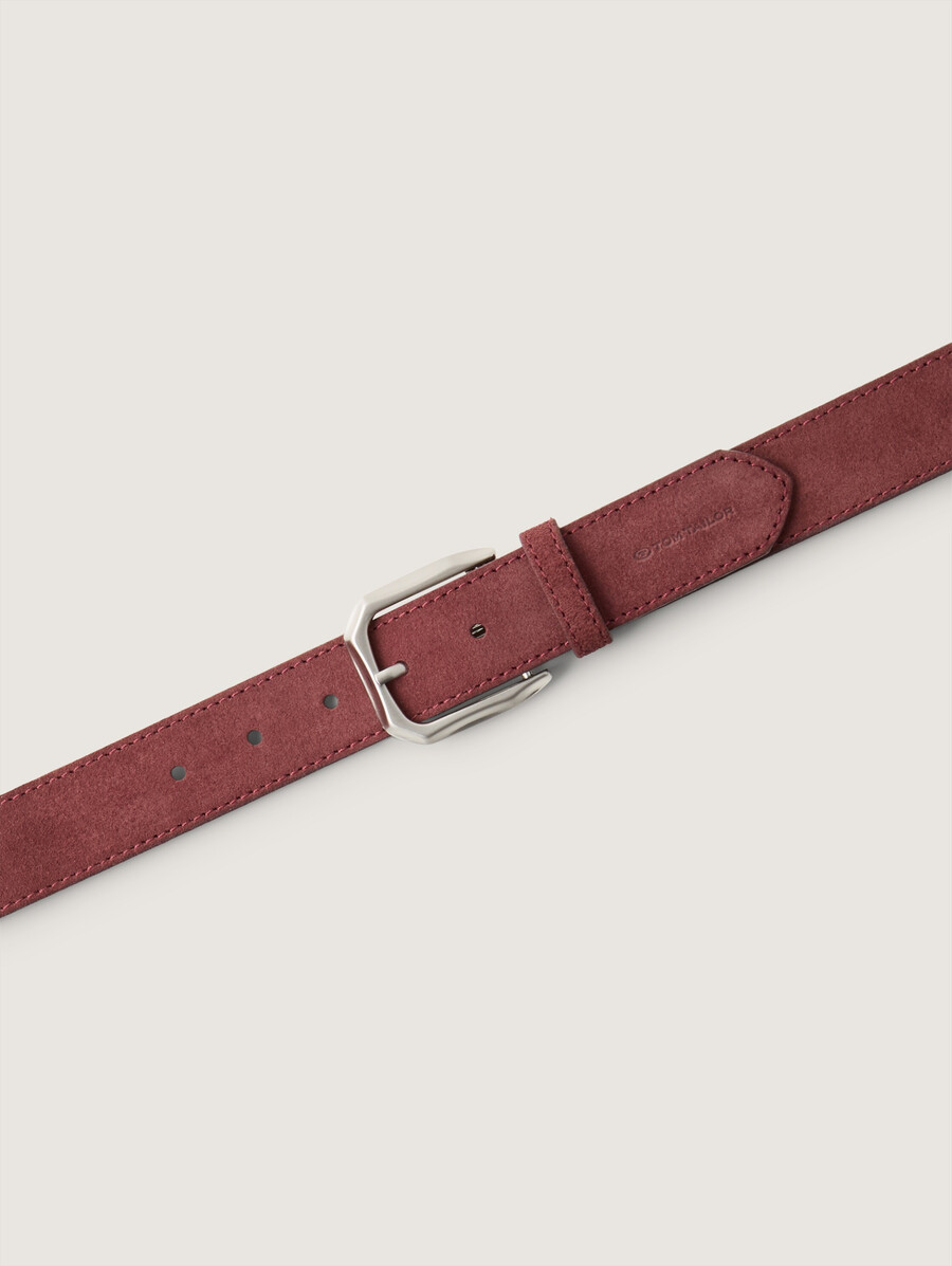 ceinture en daim ttalison avec boucle ardillon carrée