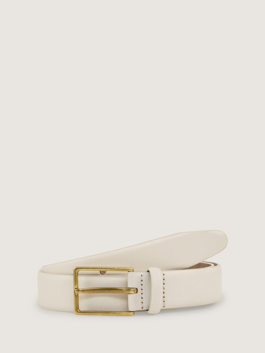 ceinture en cuir ttcara avec boucle ardillon carrée