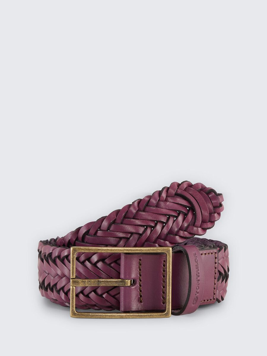 ceinture en cuir tressé ttdorothery