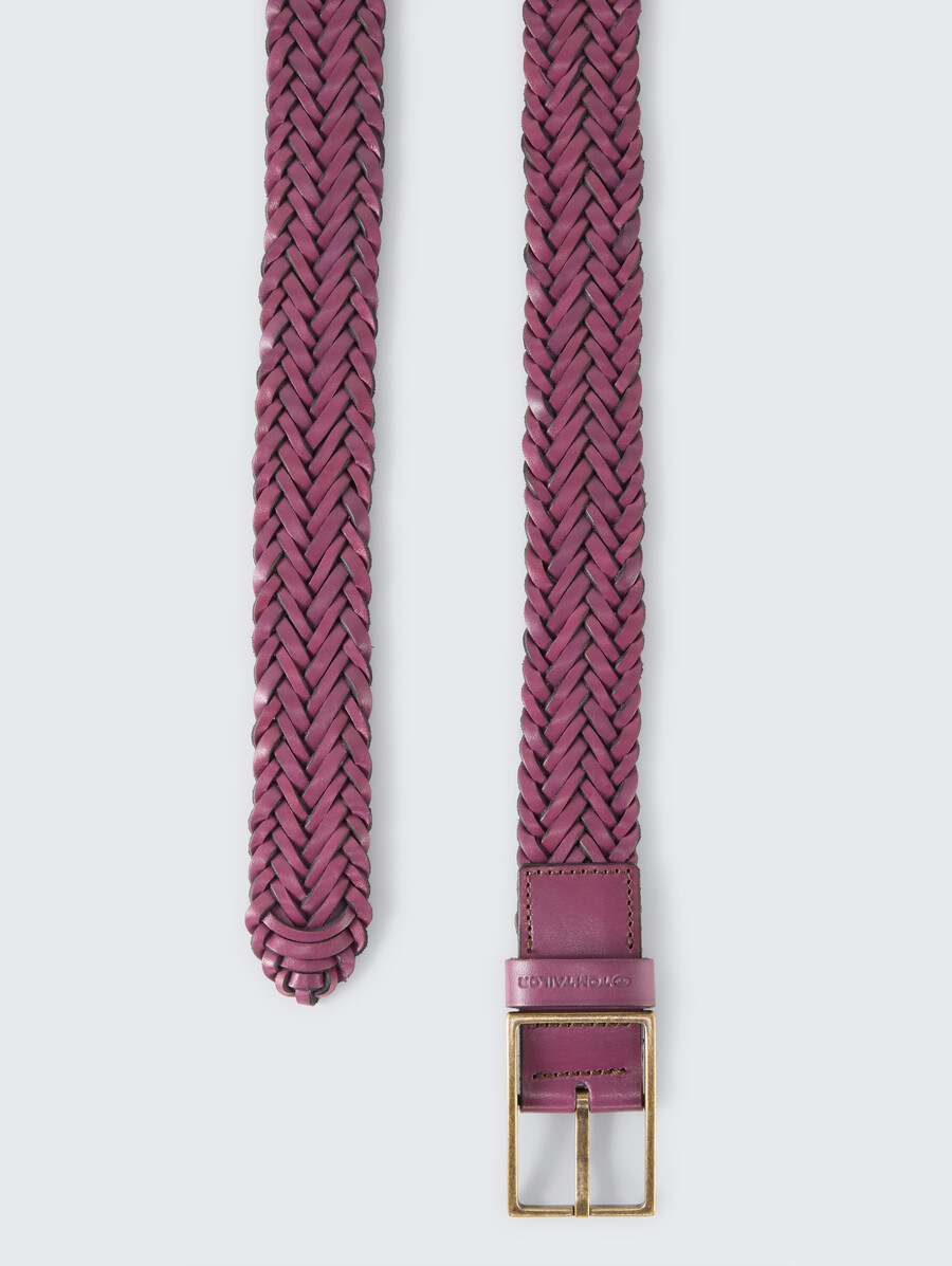 ceinture en cuir tressé ttdorothery