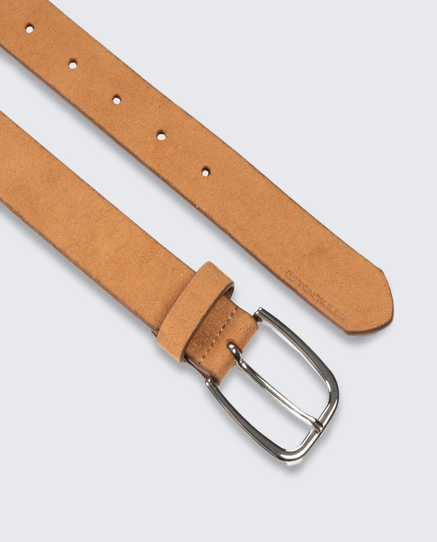 ceinture en daim ttjessica avec boucle ardillon arrondie