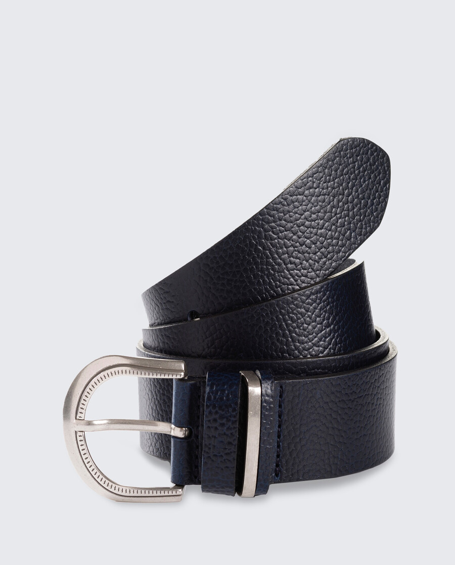 ceinture en cuir ttsandra avec boucle ardillon arrondie