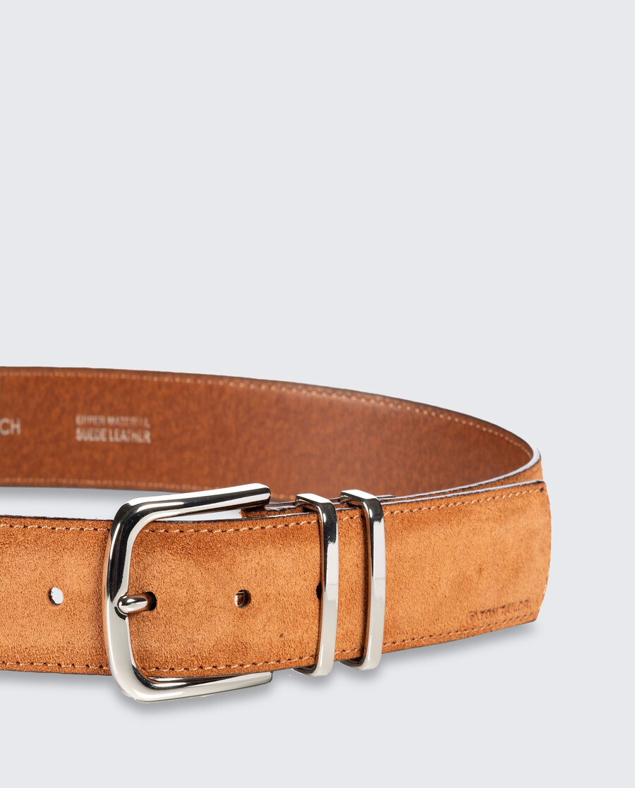 ceinture en cuir ttmillie avec boucle arrondie