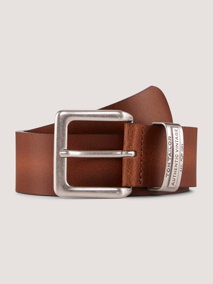 ceinture en cuir ttharry avec boucle ardillon carrée