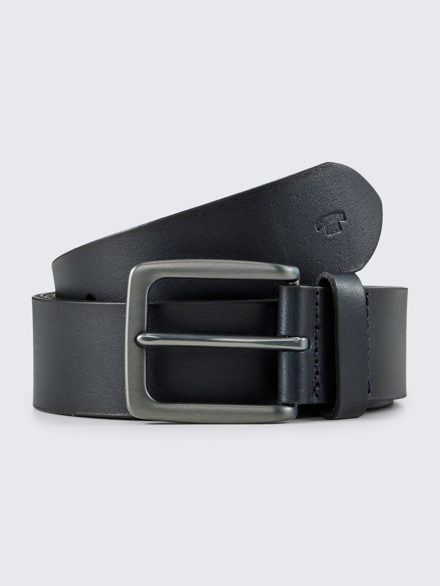 ceinture en cuir ttscott avec boucle ardillon carrée