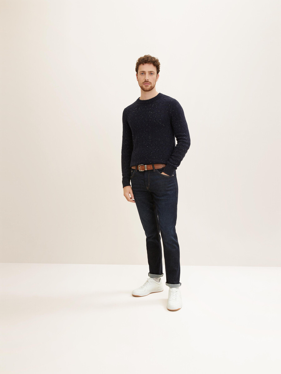 ceinture en cuir tttom avec boucle ardillon carrée