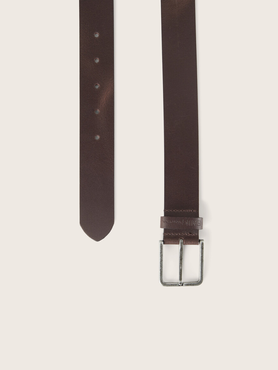 ceinture en cuir ttdustin avec boucle ardillon rectangulaire