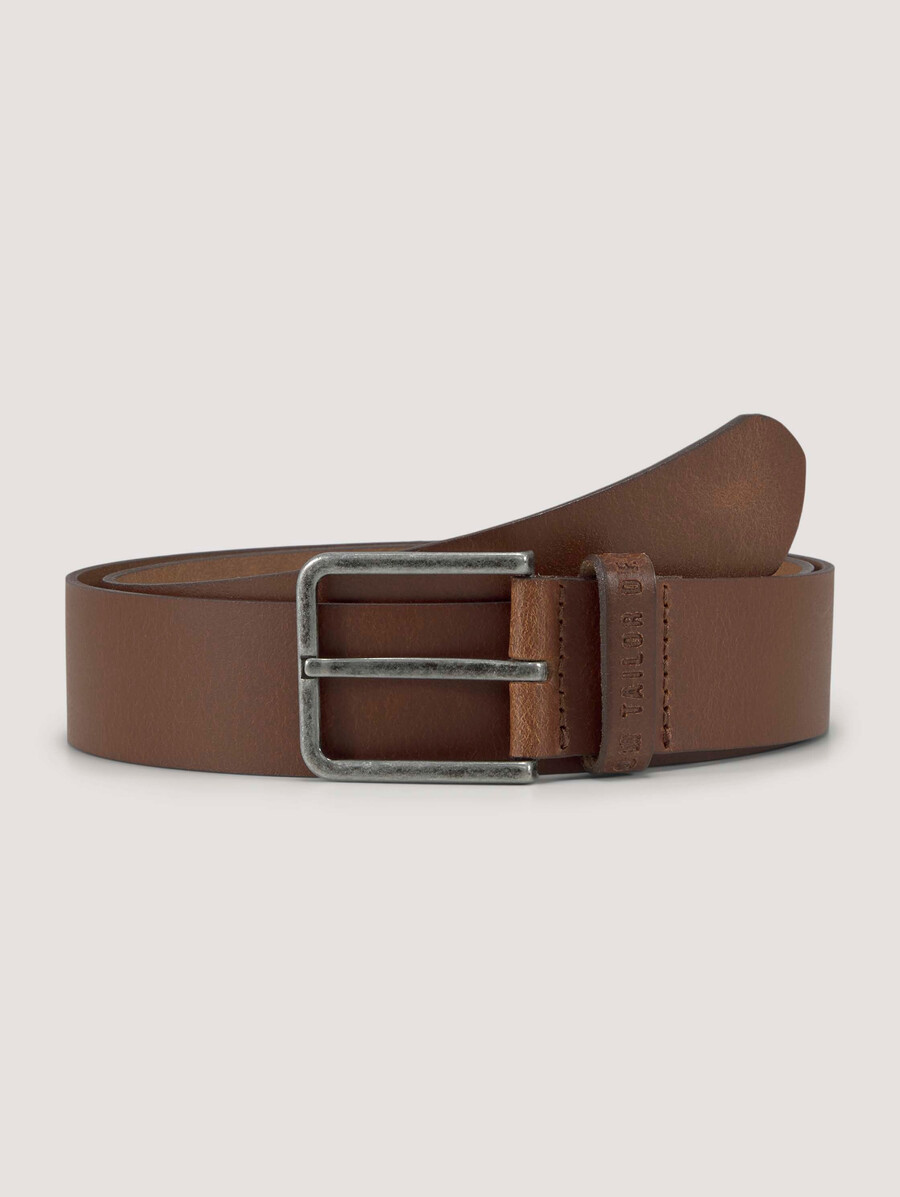 ceinture en cuir ttdustin avec boucle ardillon rectangulaire