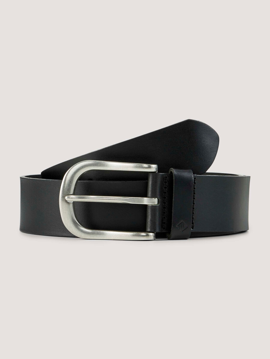 ceinture en cuir ttpeter avec boucle ardillon arrondie