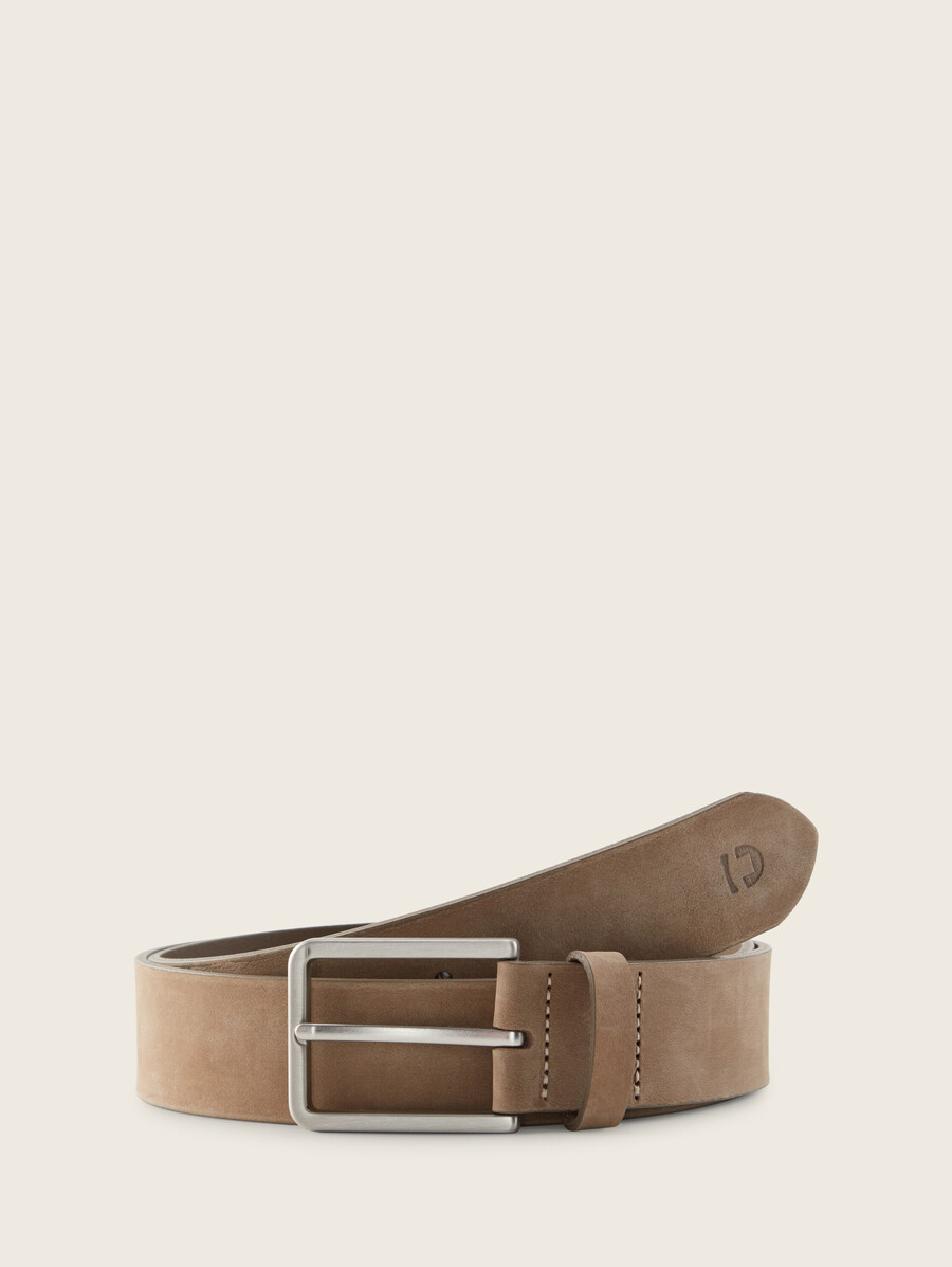 ceinture en cuir avec boucle ardillon carrée