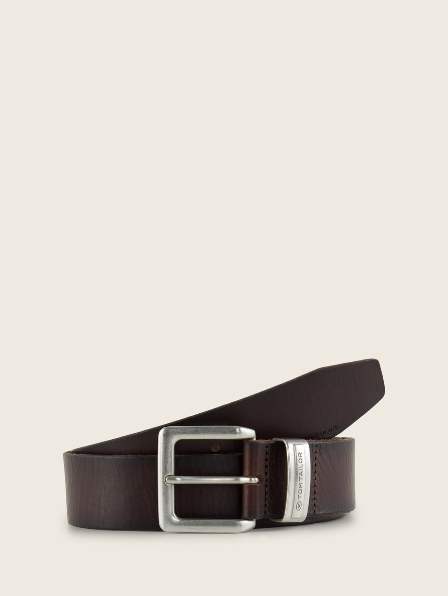 ceinture en cuir ttjacob avec boucle ardillon carrée