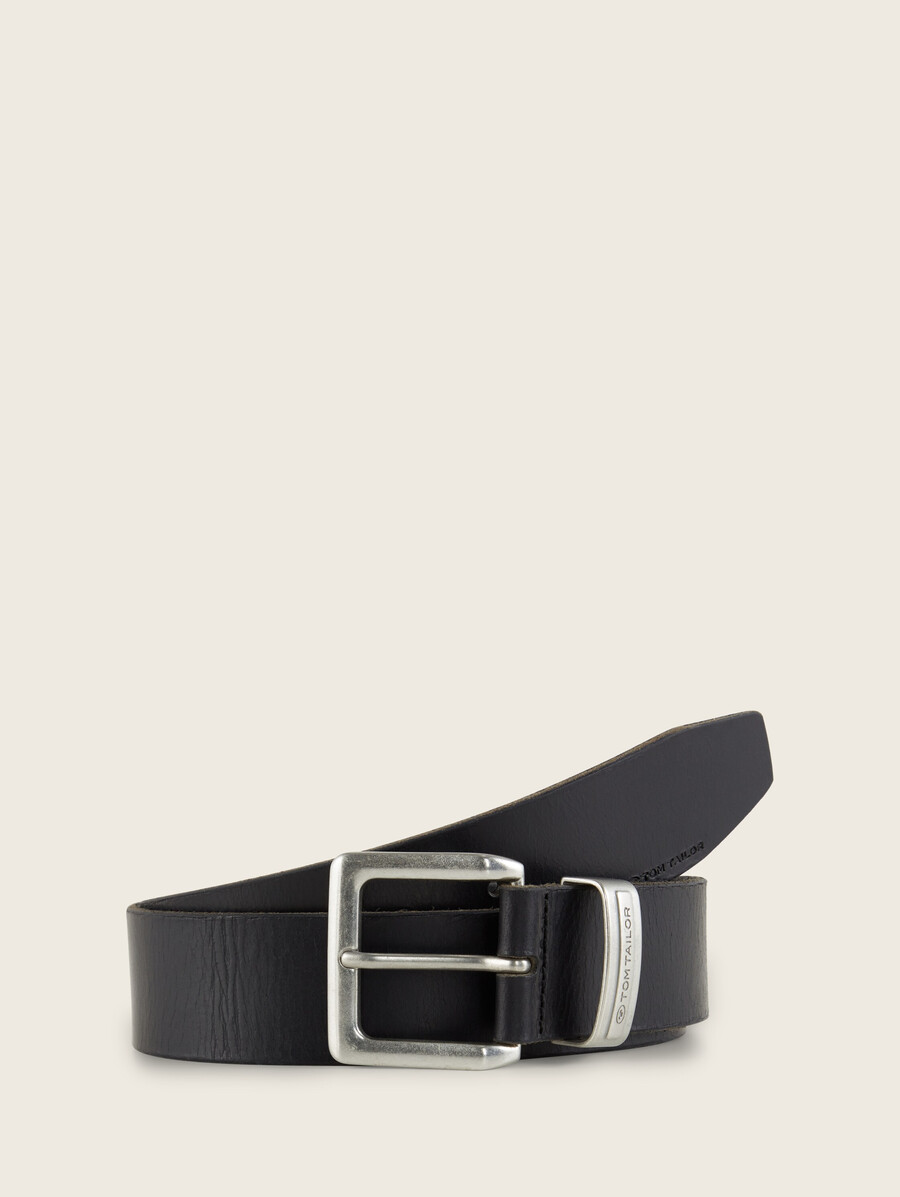 ceinture en cuir ttjacob avec boucle ardillon carrée