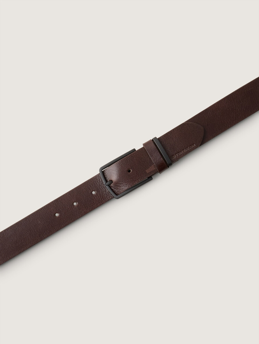 ceinture en cuir tthenry avec boucle ardillon carrée
