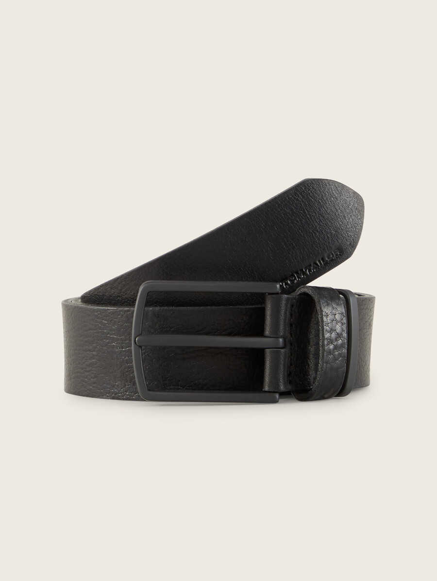 ceinture en cuir tthenry avec boucle ardillon carrée