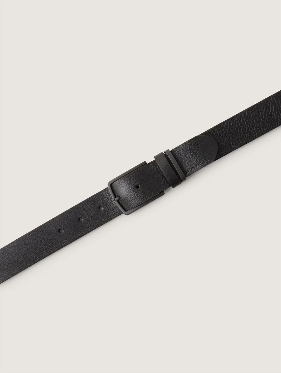 ceinture en cuir tthenry avec boucle ardillon carrée