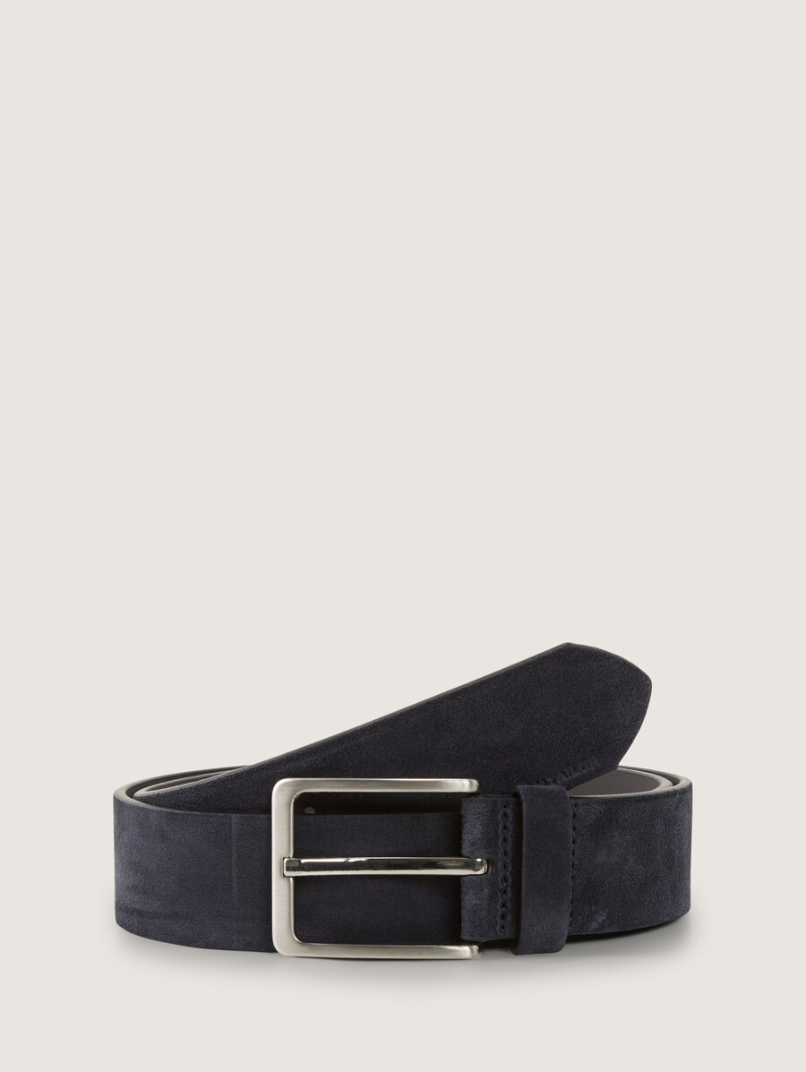 ceinture en daim ttgeorge avec boucle ardillon carrée
