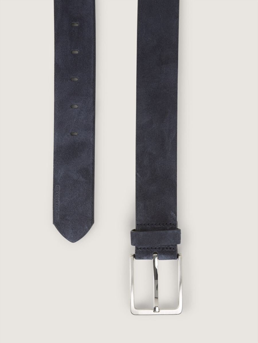 ceinture en daim ttgeorge avec boucle ardillon carrée