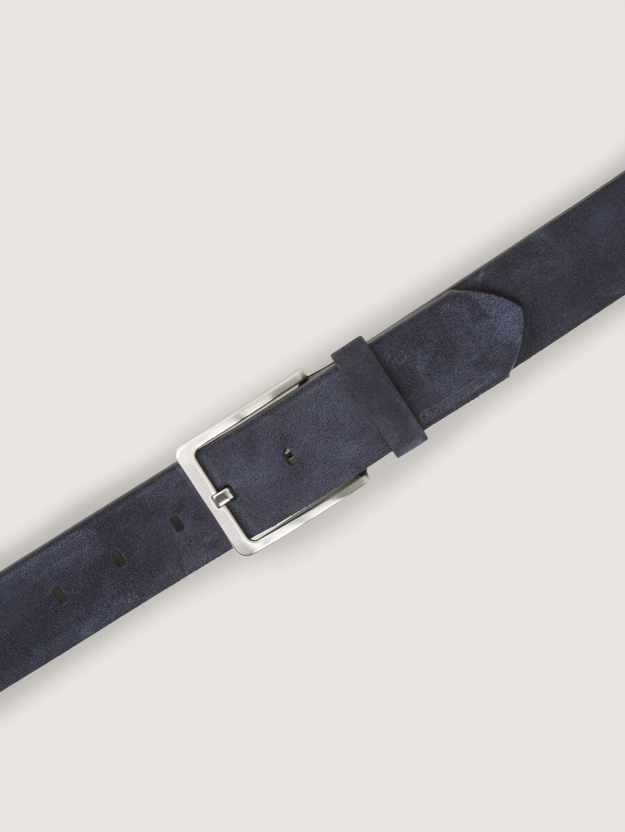 ceinture en daim ttgeorge avec boucle ardillon carrée
