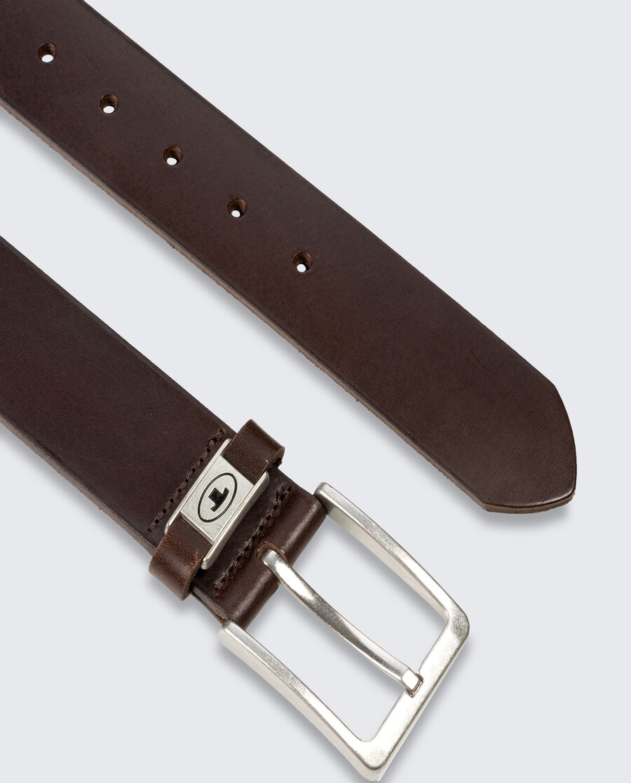 ceinture en cuir ttcorey avec boucle carrée