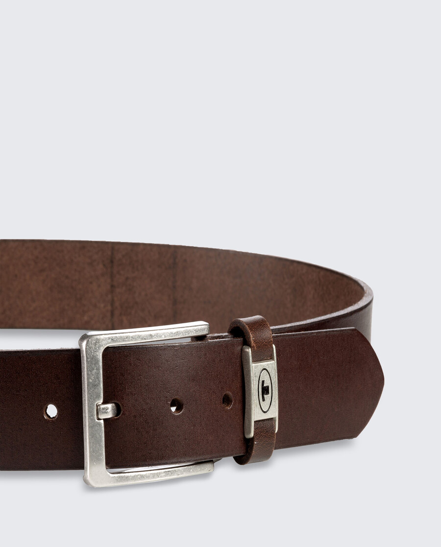 ceinture en cuir ttcorey avec boucle carrée