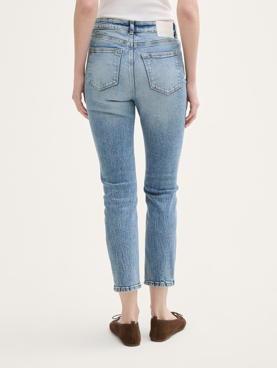 jean slim droit ttlotte taille haute