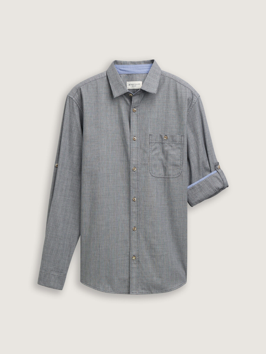 chemise coupe classique avec longueur de manches ajustable