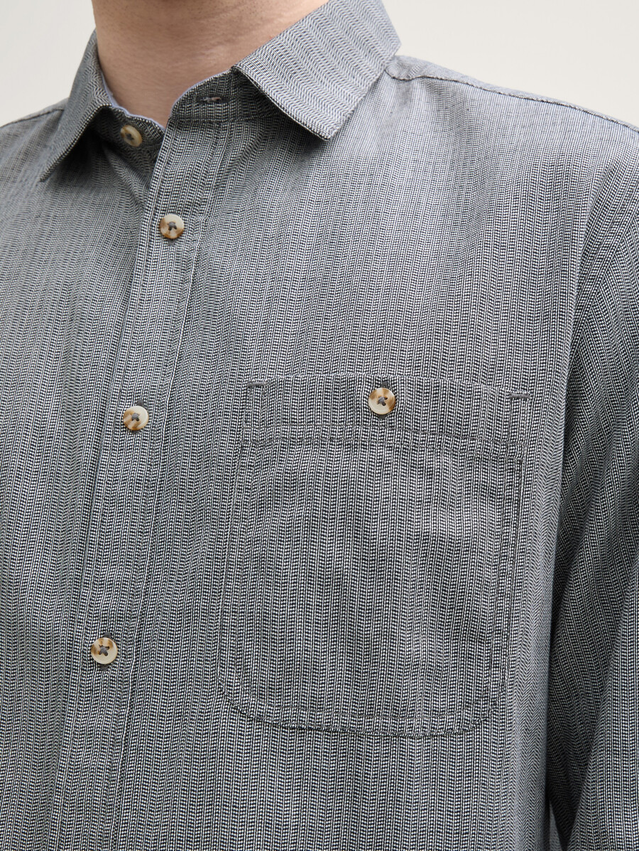 chemise coupe classique avec longueur de manches ajustable