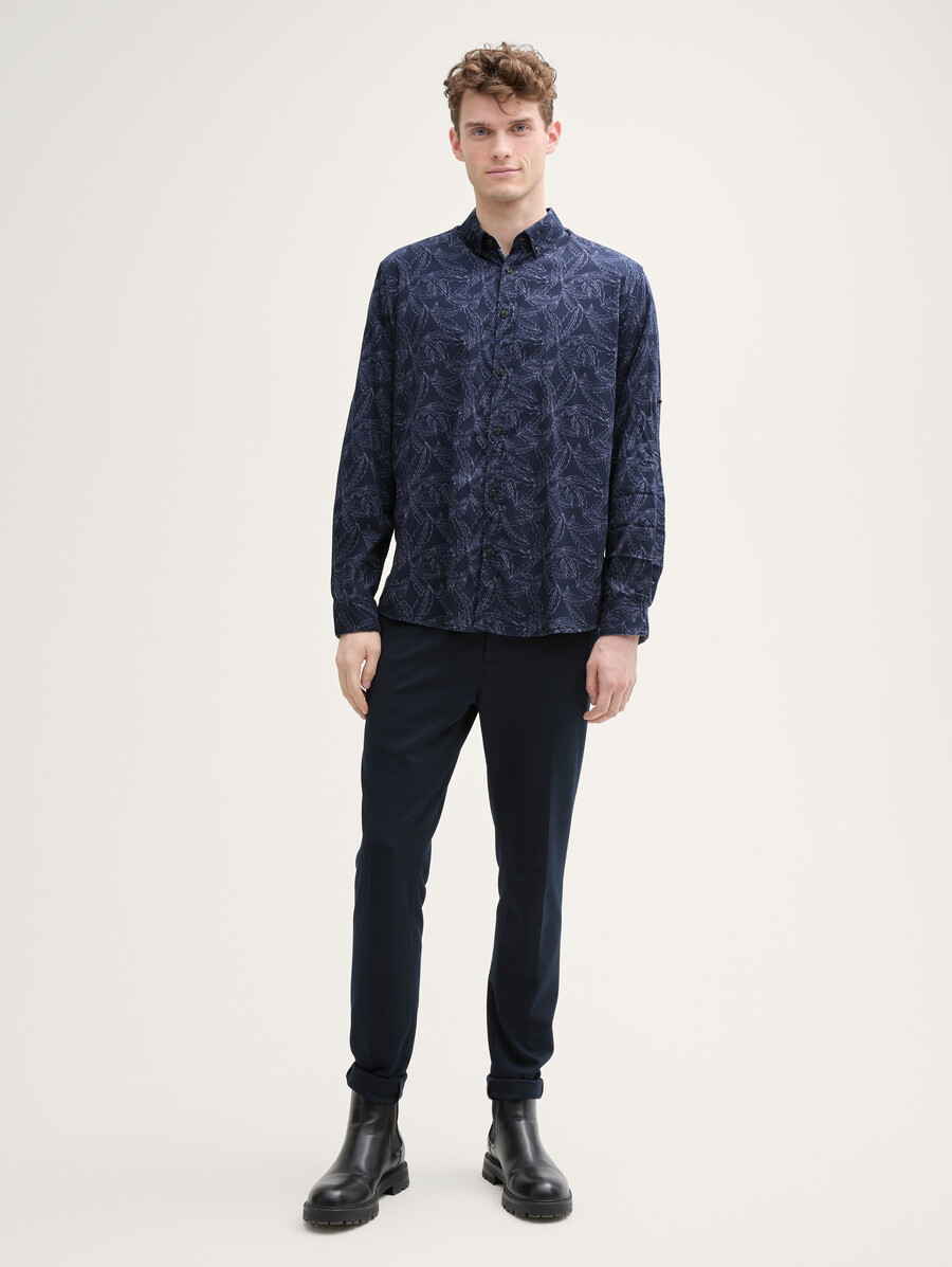 chemise coupe classique avec longueur de manches ajustable