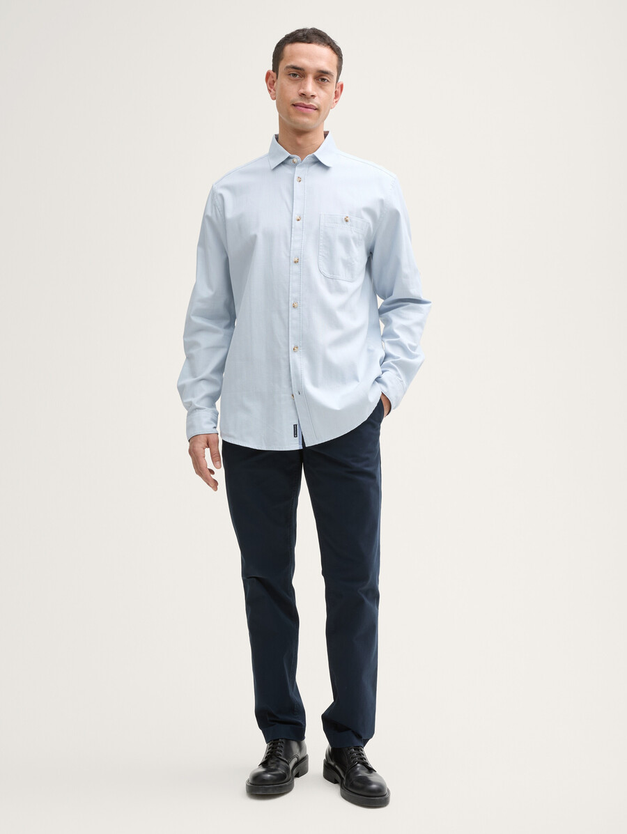 chemise coupe classique avec longueur de manches ajustable