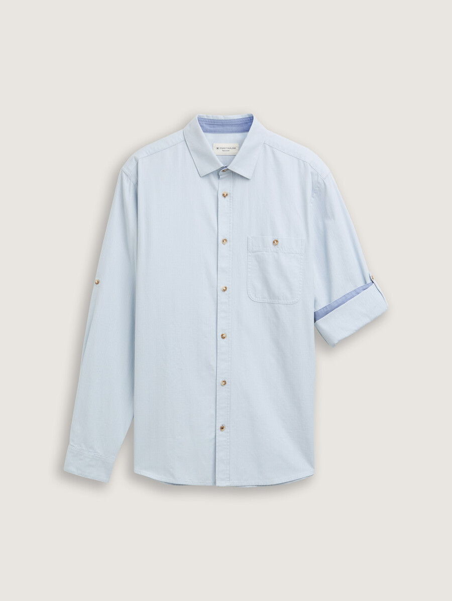 chemise coupe classique avec longueur de manches ajustable
