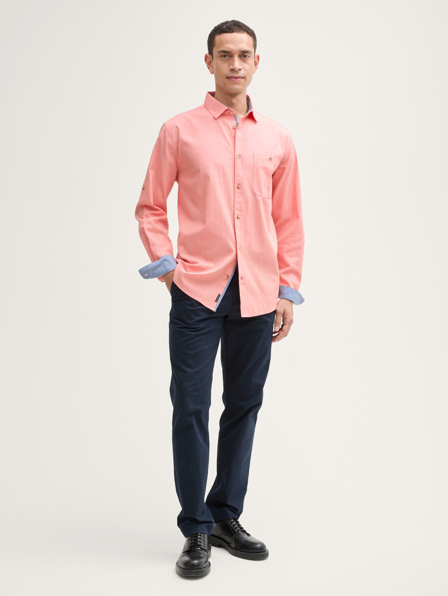 chemise coupe classique avec longueur de manches ajustable