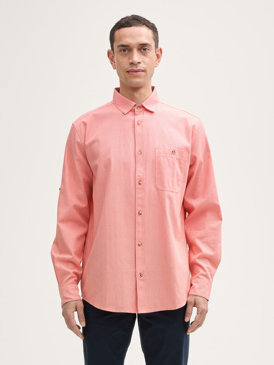 chemise coupe classique avec longueur de manches ajustable
